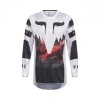 BLUZA MOTOCYKLOWA FOX 180 KAIROS WHITE FLUO RED XL